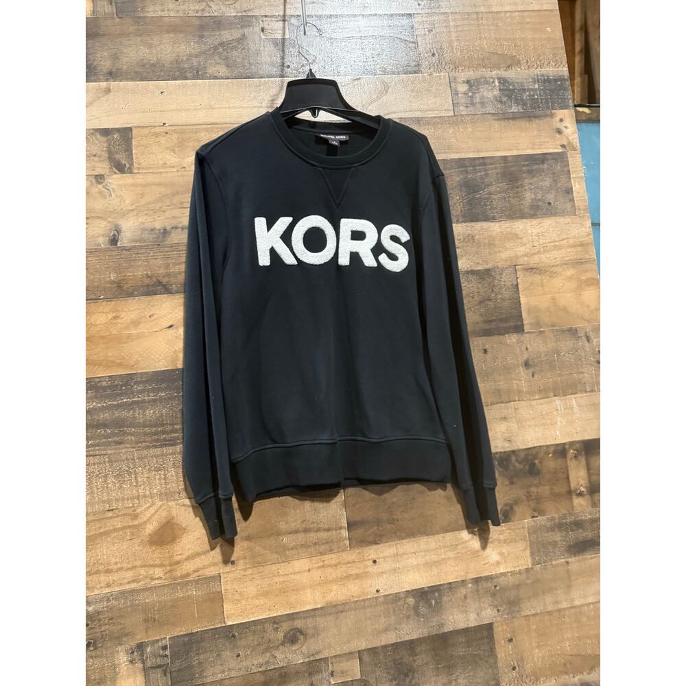 Michael Kors- Black- Crewneck Sweatshirt- Size M